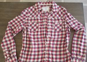 Aeropostale size L plaid button shirt